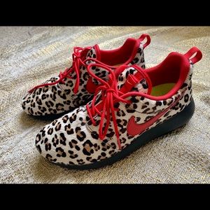 Custom leopard Nike - size 8.5